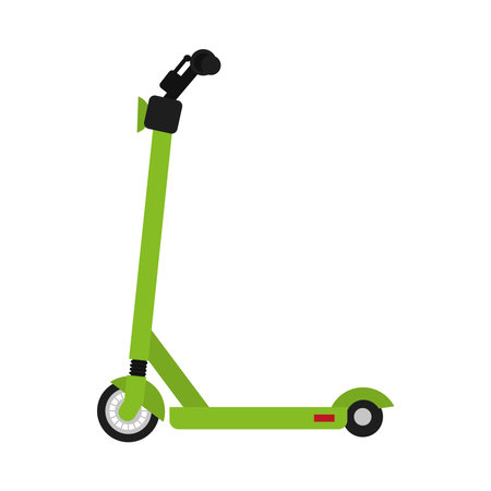 electric scooter iconのイラスト素材