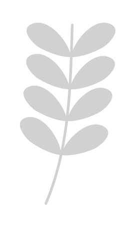 branch with leavesのイラスト素材