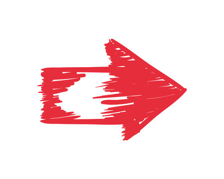 Isolated arrow iconのイラスト素材