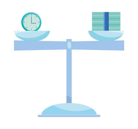 time and moneyのイラスト素材