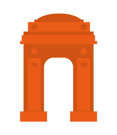 India gate iconのイラスト素材