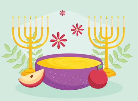 golden chandeliers and honeyのイラスト素材