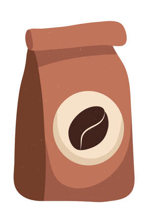 coffee bag iconのイラスト素材