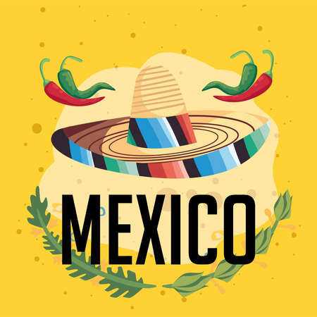 mexico traditional celebrationのイラスト素材