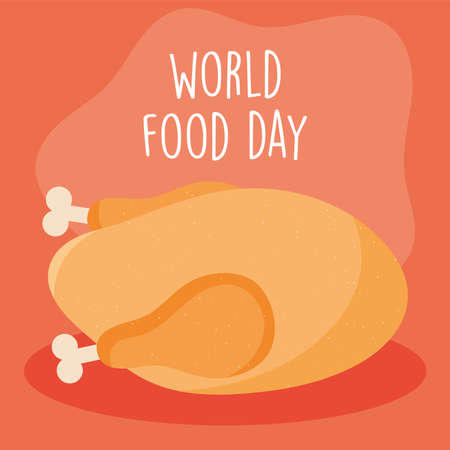 world food day designのイラスト素材