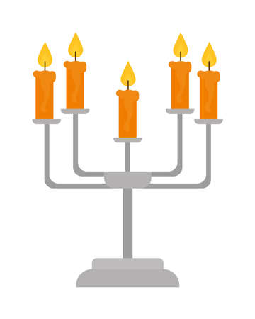 Chandelier With Candlesのイラスト素材