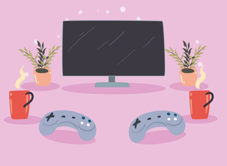 tv and video game controls