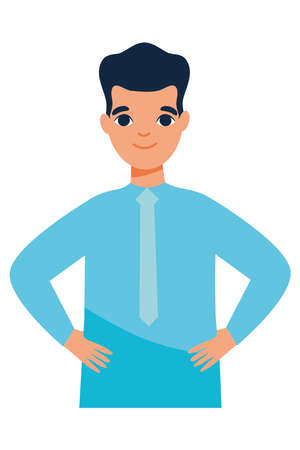 cartoon businessman designのイラスト素材