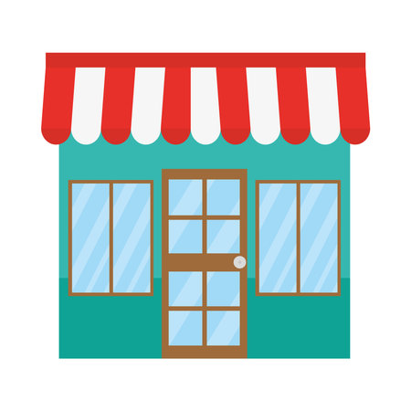 shop store iconのイラスト素材