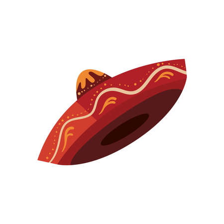mexican hat iconのイラスト素材