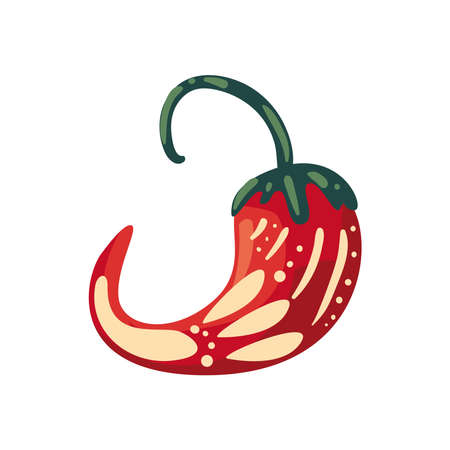 mexican chili pepperのイラスト素材