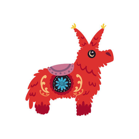 mexican pinata iconのイラスト素材