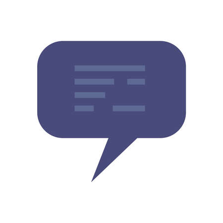 Communication bubble iconのイラスト素材