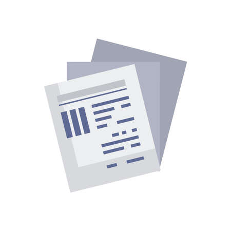 information document iconのイラスト素材