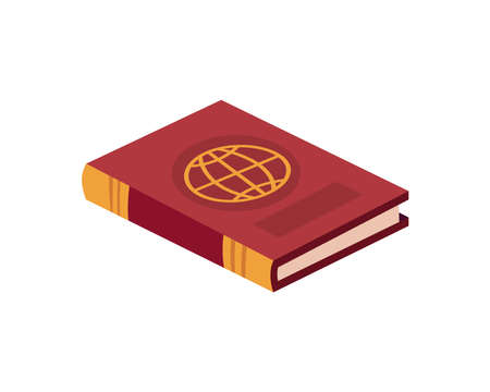 geography book iconのイラスト素材