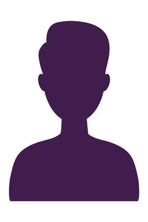 avatar man iconのイラスト素材