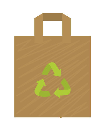 paper bag designのイラスト素材