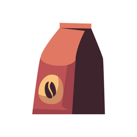 coffee bag iconのイラスト素材