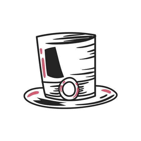 Hat accessory iconのイラスト素材