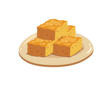taiwanese pineapple cakesのイラスト素材