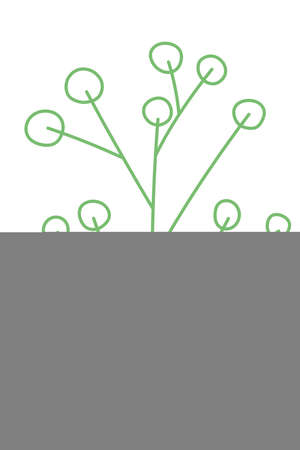 green berries branchのイラスト素材