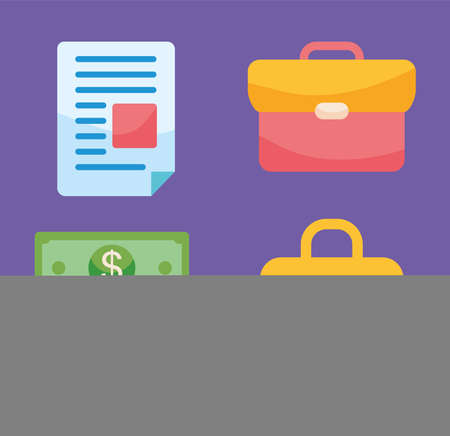 business and moneyのイラスト素材