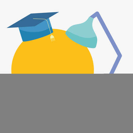 education illustration templateのイラスト素材
