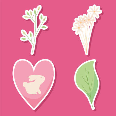 cruelty free and natureのイラスト素材