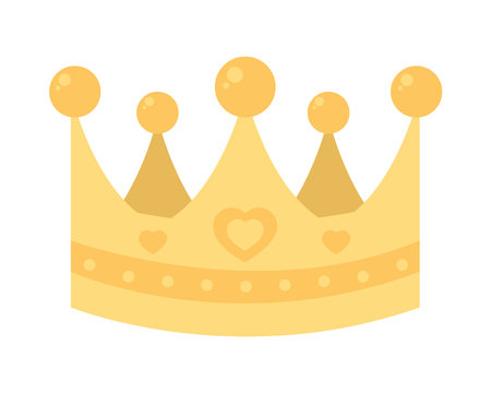 princess crown iconのイラスト素材