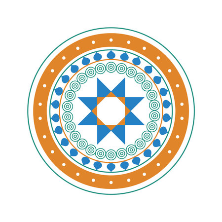 decorative indian rangoli