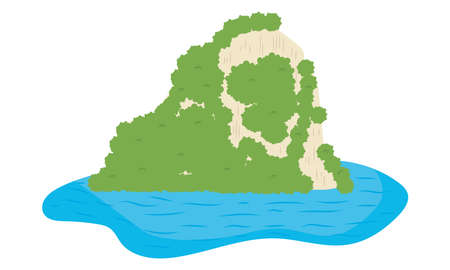 vietnam halong bayのイラスト素材