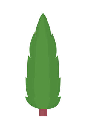 tall tree iconのイラスト素材