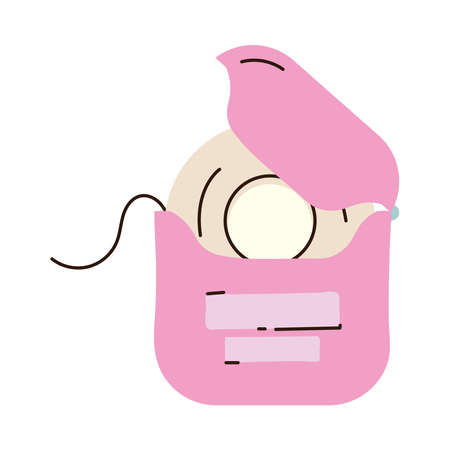 dental floss iconのイラスト素材
