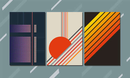 pretty retro wallpapersのイラスト素材