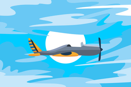 nice airplane card
