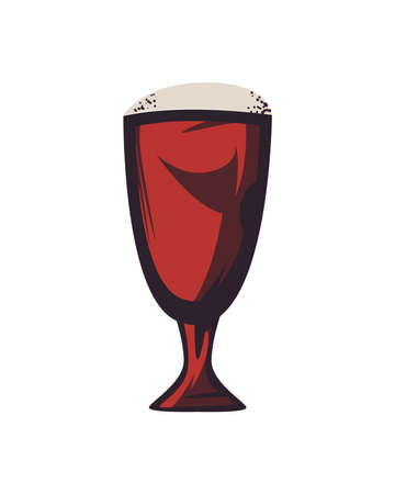 beer mug illustrationのイラスト素材