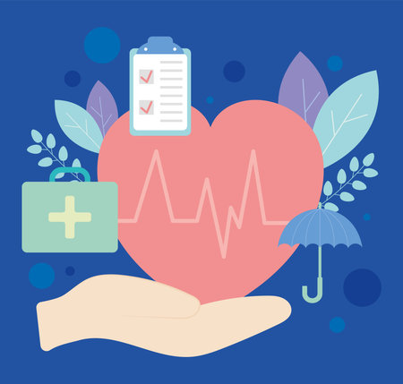 life insurance illustrationのイラスト素材