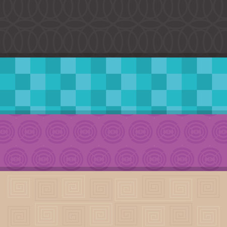 textures backgrounds set designのイラスト素材