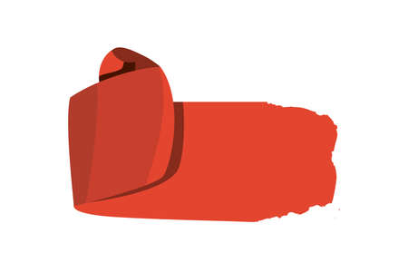 crimson torn paperのイラスト素材