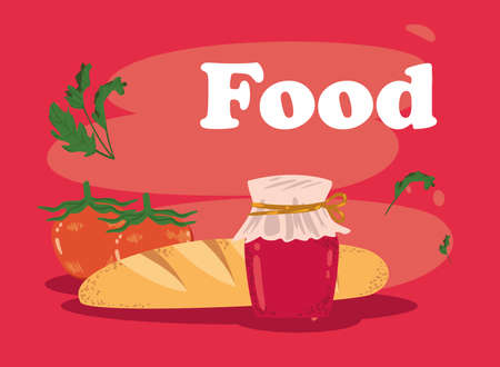 food texture cardのイラスト素材