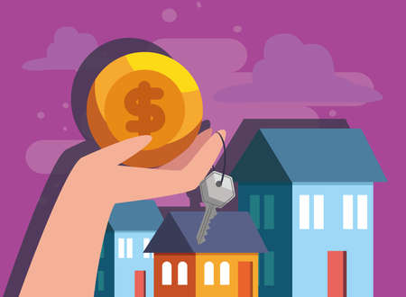 roof buy designのイラスト素材