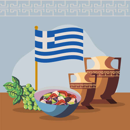 greece stuff cartelのイラスト素材