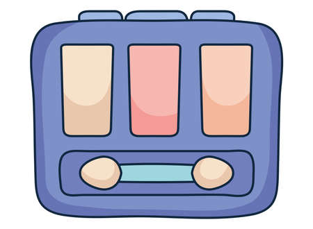 eyeshadow icon imageのイラスト素材