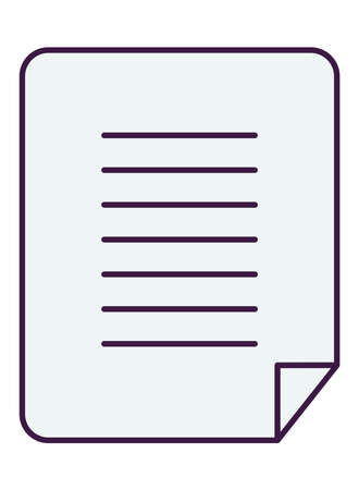 document page iconのイラスト素材