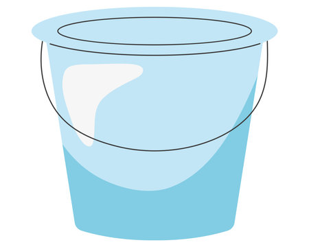 cleaning bucket iconのイラスト素材