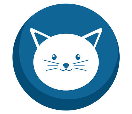 cute cat designのイラスト素材