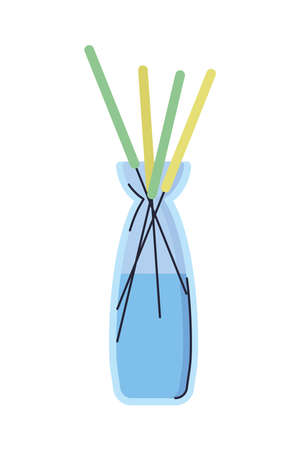diffuser aroma sticksのイラスト素材