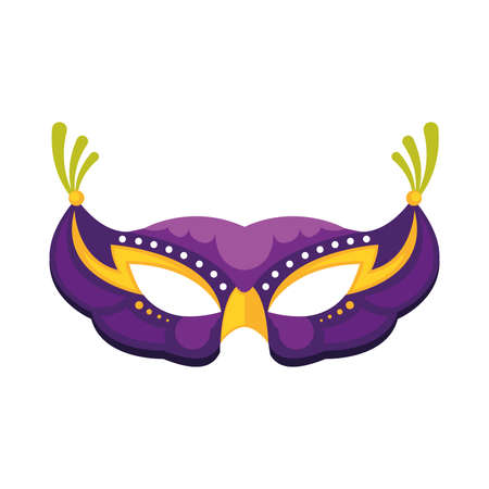 violet mask designのイラスト素材