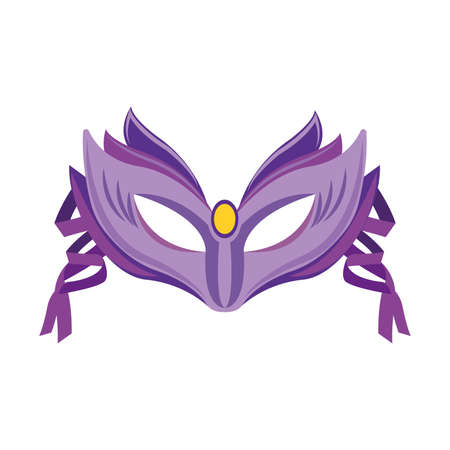 purple mask imageのイラスト素材
