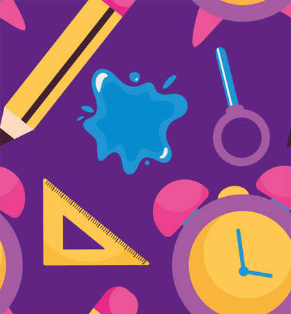 back to school backgroundのイラスト素材